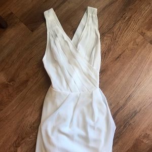 White crossback dress